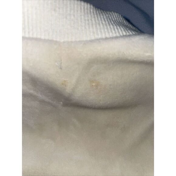 Vintage Cream Grandma Crewneck Embroidered Velvet‎ Sweater By Twins - Picture 9 of 9